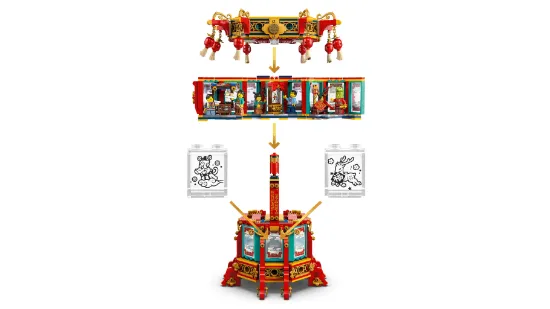 Picture of LEGO Chinese Festivals 80116 Trotting Lantern